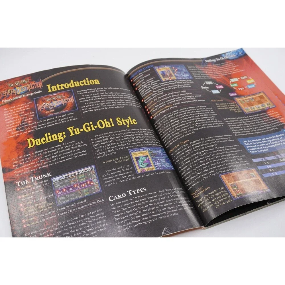Yu-Gi-Oh! Reshef of Destruction Prima Official Strategy Guide Gameboy Advance